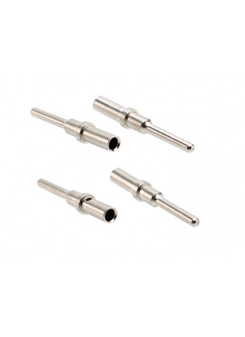 Amphenol Pin Nickel 1618AWG Solid Crimp Contacts