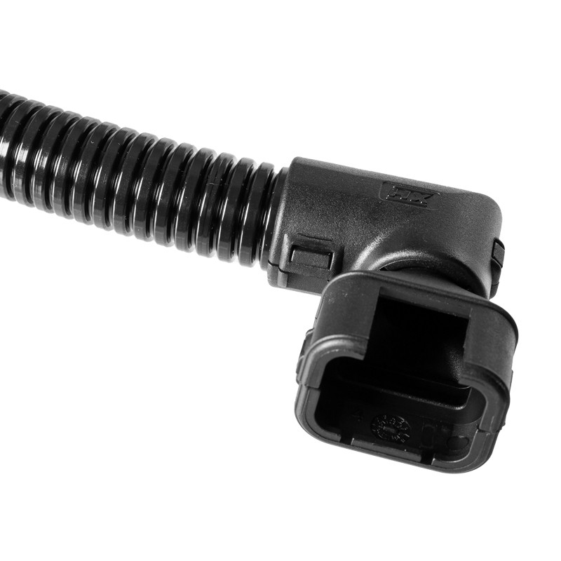 Harnessflex Backshell 90° Elbow, 4 Way AMPSEAL 16, Low Profile Plug