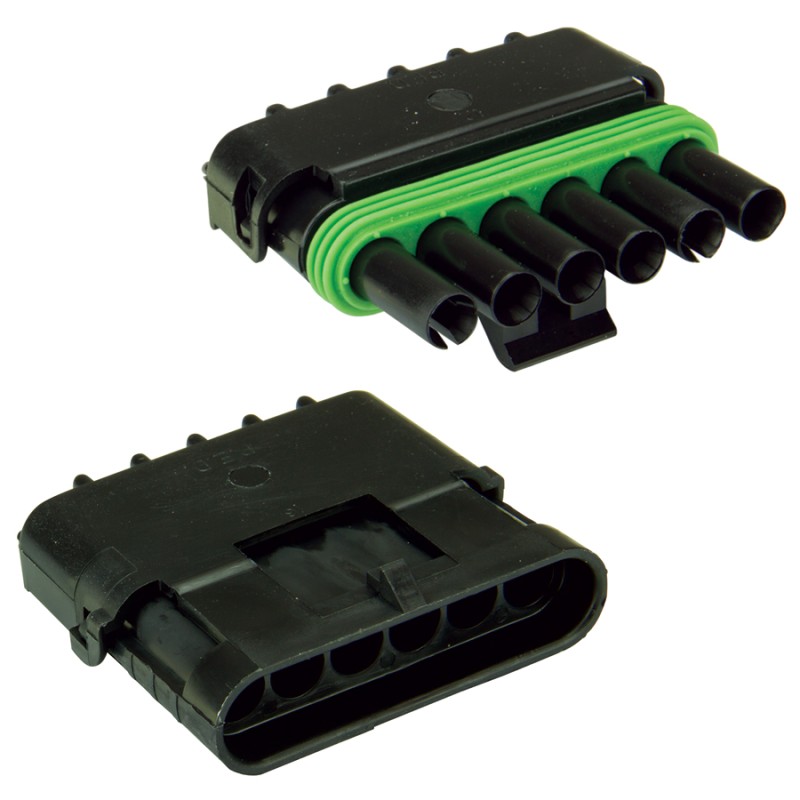 Weather Pack - Housings 6 Way