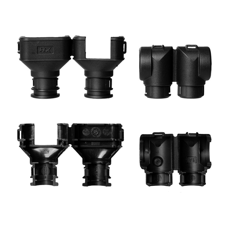 Harnessflex Backshell 90° Elbow, 3 Way AMPSEAL 16, Standard Plug, NC12