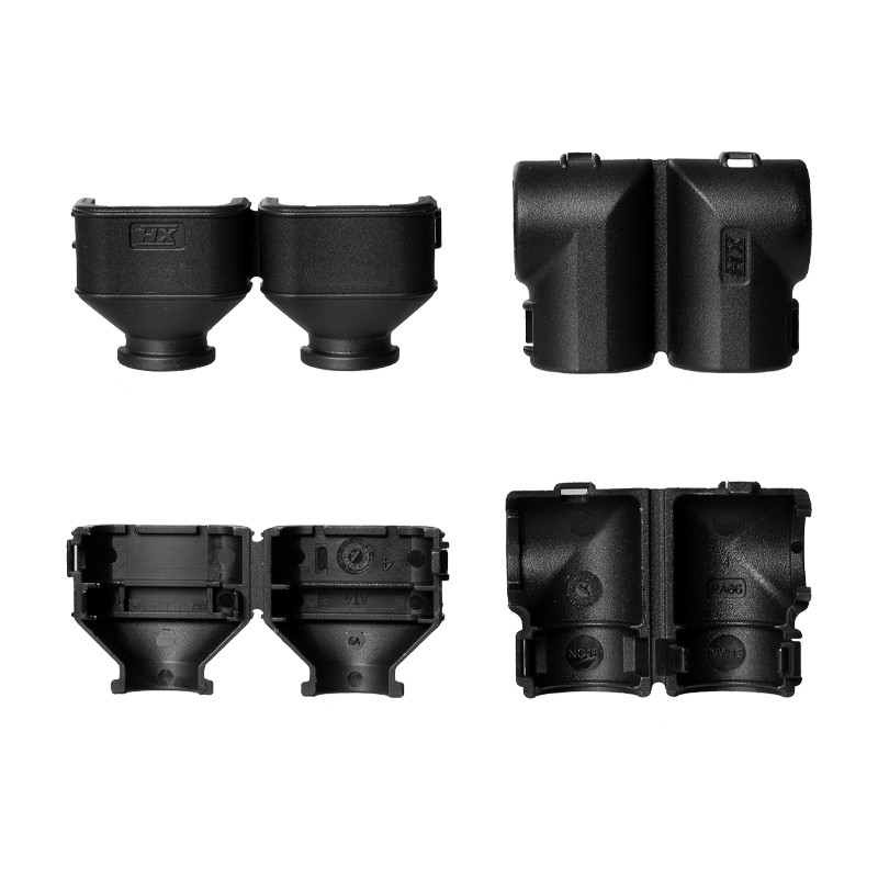 Harnessflex Backshell 90° Elbow, 4 Way AMPSEAL 16, Low Profile ...