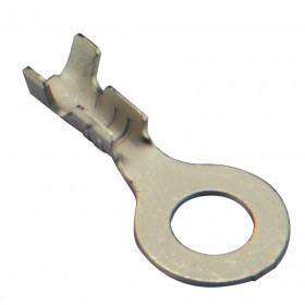 Uninsulated F Crimp Ring Terminal