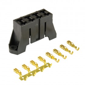 Standard Blade Fuseholder - Stacking with Mounting Holes
