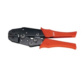 OPT Ratchet Crimping Tool, Insulated Flag (Red/Blue) Terminal
