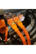 Harnessflex EVO Conduit - CPC, Orange, Medium Weight, FR Co-Polyester, NC20 - 50m