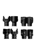 Harnessflex Backshell 90° Elbow for 3 Way DT Connector and NC08 Conduit - Pack of 10