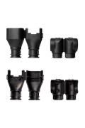 Harnessflex Backshell 90° Elbow for 6 Way DT Connector and NC08 Conduit - Pack of 10