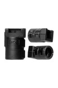 Harnessflex Backshell Straight for 2 Way DT Connector and NC12 Conduit - Pack of 10 