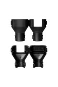 Harnessflex Backshell 90° Elbow, 6 Way AMPSEAL 16, Standard Plug, NC12 Conduit - Pack of 10